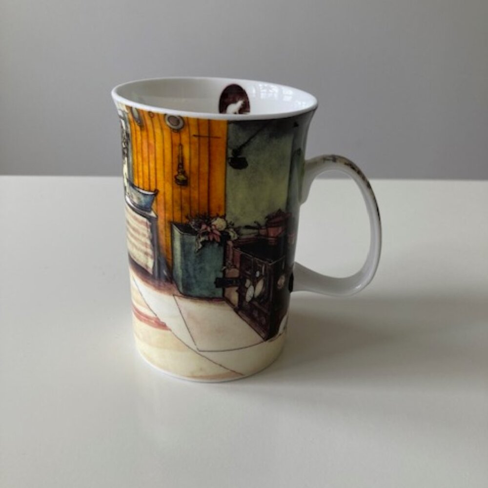 Carl Larsson bone china mug